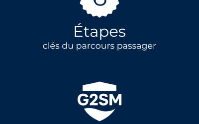 Les 6 étapes clés du parcours passager